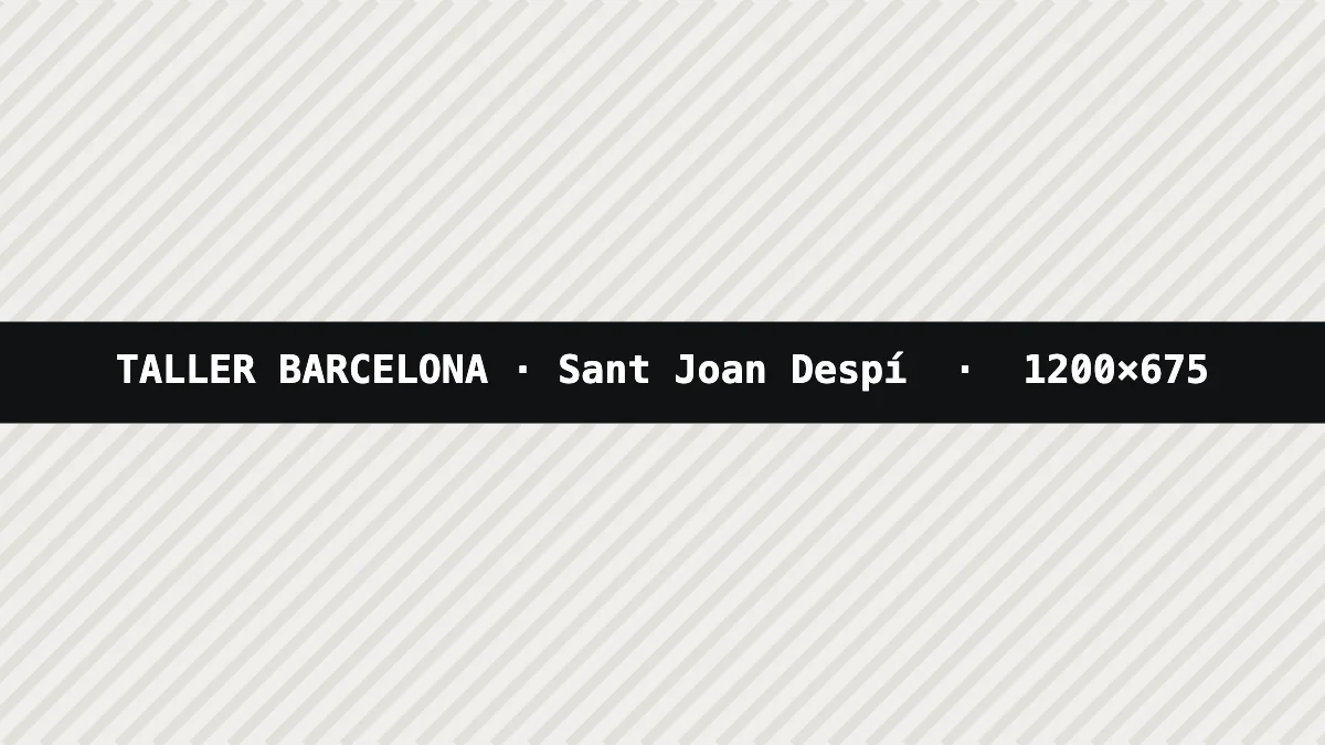 Fachada del taller Dasercars en Sant Joan Despí, Barcelona